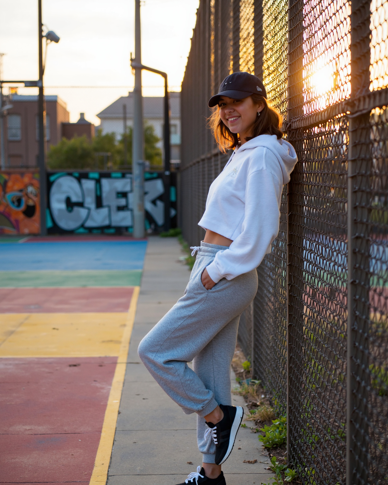 Template example Athleisure 4 (female)